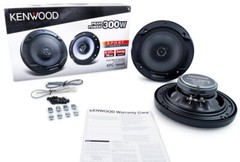 NEW!! (PAIR) 6-1/2″ KENWOOD 300W 6.5″ KFC 2-Way Coaxial Car Speakers | KFC-1666S