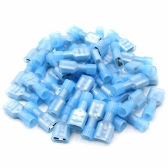 400x Insulated Male Female Spade Terminal Crimp Quick Disconnect Wire Connectors