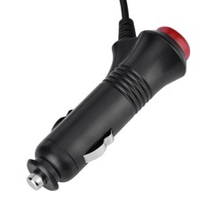 1.8M Car Cigarette Lighter Power Supply to 3.5 x 1.35mm DC Male Plug Spring
