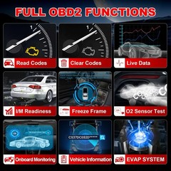 2026 LAUNCH CR300 Automotive OBD2 Scanner Car Check Engine Fault Diagnostic Tool