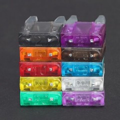 100pc Medium Blade Fuse Assortment Auto Car Motorcycle SUV FUSES Kit APM ATM UTV