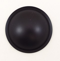 One 2.5″ Polypropylene Dust Cap for Speakers