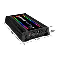 [US SELLER] Taramps THE BIG BOSS 5 BASS 1 Channel 5000 Watts 0.5 ~ 2 Ohms BLACK