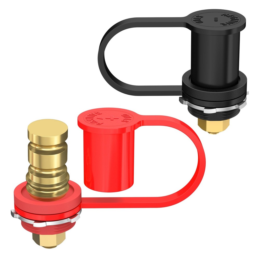 Remote Battery Terminals 3/8″ Stud Battery Jump Post with Cover 250A Battery