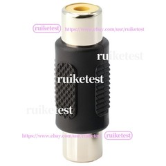 RCA Coupler AV Audio Video Female to Female Jack Adapter Connector