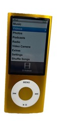 Apple iPod Nano 5th Generation 8GB Yellow A1320 Video Camera MP3 Player