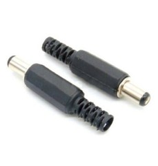 10 pcs 2.1mm x 5.5mm Male DC Power Plug Socket Jack Connector Adapter