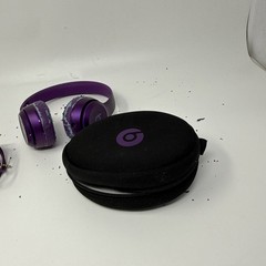 Beats by Dr. Dre Solo2 Headband Wired Headphones – Imperial Violet – Needs Pads
