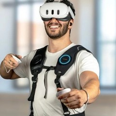 Woojer Vest 4 HD Haptic Vest Black VR Music Movies Games ✅✅✅✅✅Free Shipping✅✅✅✅✅
