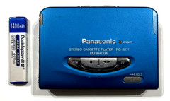 Panasonic RQ-SX11 stereo cassette player Made in Japan S-XBS Reverse WORKING v2