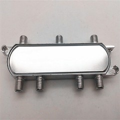 1PC 6 Way TV Splitter 5-2400 MHz Coax Cable Adapter For RG59 RG6 HDTV Satellite