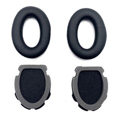 New For Aviation Headset X A10 A20 Bose Headphones 1Pair Black Ear Pads Cushions