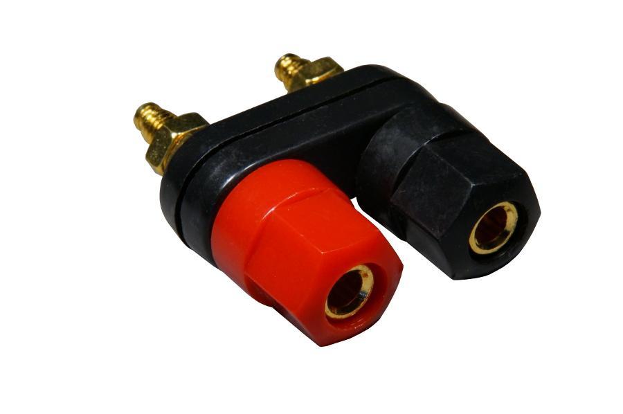 Binding Post Speaker Amplifier Terminal 5-way Banana Gold Plated (#601-001)