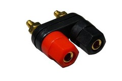 Binding Post Speaker Amplifier Terminal 5-way Banana Gold Plated (#601-001)