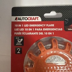 AutoCraft 10 In 1 LED Emergency Flare