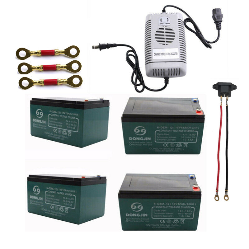 12V 12Ah 6-DZM-12 Battery Electric ATV Go Kart Quad Scooter EBIKE Motorcycle