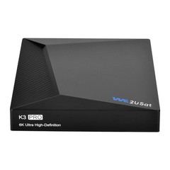 We2USat K3 PRO Android TV Box Plug and Play free shipping from USA