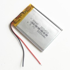 3.7V 500mAh 303450 Li-po Rechargeable Battery For GPS PAD Mp3 Bluetooth Headset