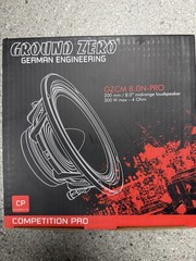 Ground Zero GZCM 8.0N-PRO Competition 8″ Midrange Speaker