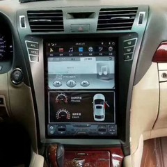 12.1” Android 9.0 Radio Tesla Vertical Screen Car Gps For Lexus Ls460 2006-2012