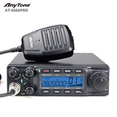 New Anytone AT-6666pro 80W 10M Amateur Radio AM FM USB LSB PA CW Mode with Cable