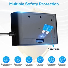 3 Way Car Cigarette Lighter Socket Splitter USB Fast Charger Power Adapter 12V