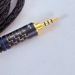 0.78mm 2-Pin to 2.5mm Balanced UPOFC Upgrade Cable KZ MK4 NX7 TRN V80 TFZ IEM