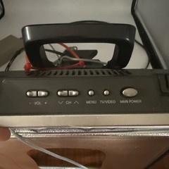 Vintage SHARP Aquos 13 inch TV LC-13S1U-S LCD Retro Gaming No Remote Tested