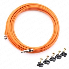 RG6 COAX CABLE 5-300 FT lot HD CA TV Internet Radio rg6 COAXIAL Tri-Shield WIRE