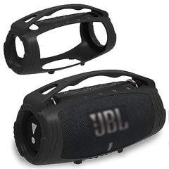 Silicone Cover Case for JBL Xtreme 3 Portable Bluetooth Speaker, Black