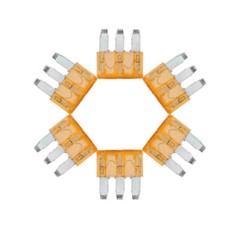 5A Amp Micro3 3-Pin Prong Blade Fuse 5A 32V Automotive Car Truck Boat Marine