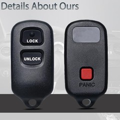 Key Fob Keyless Entry Fits for Toyota Highlander Tundra RAV4 Tacoma Scion XA