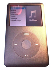 Apple iPod Classic 7th Generation Black (128 GB) SSD – Excellent CONDITION !!