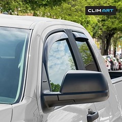 in-Channel Incredibly Durable Rain Guards for Toyota Tundra For Tundra 07-21