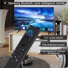 NEW Samsung Smart TV Voice Remote Control for BN59-01385A Netflix & Prime button