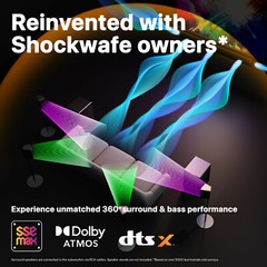 Nakamichi Shockwafe Ultra 9.2.4Ch 1300W Soundbar w Dolby Atmos, eARC+SSE Max A-