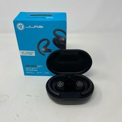 JLab JBuds Air Sport True Wireless Earbuds + Case – Black