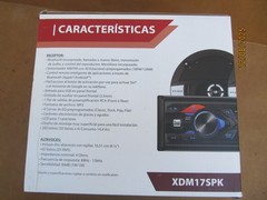 NEW Dual XDM17SPK AM/FM Digital Bluetooth Car Stereo W/ Two 6-1/2 2-way Speakers