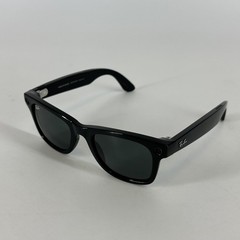 Ray-Ban Meta Wayfarer (Gen 1) Shiny Black/Green Lens/Large- Good Condition