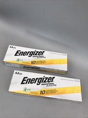 48 Energizer AA Industrial Alkaline Batteries (EN91, LR6) EXP 12/2034