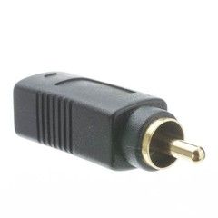 S Video to RCA Adapter, S-Video (MiniDin4) Female to RCA Male Part #: 30S2-05500