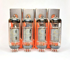 US Stock! 4x 6P1P-EV / 6P1 / 6П1П-ЕВ SVETLANA Tubes Pentode Same Date NEW NOS