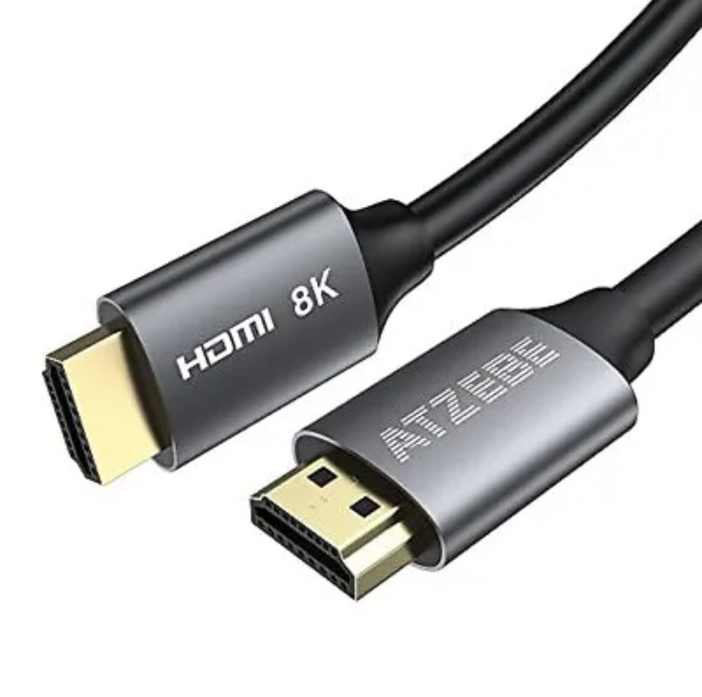 ATZEBE HDMI 2.1 Cable 8K HDMI Cable 10ft Support High Speed 48Gbps 8K@60Hz 76…