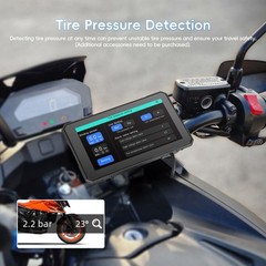 7″ Wireless CarPlay Android Auto Portable Screen Waterproof Motorcycle Navigator