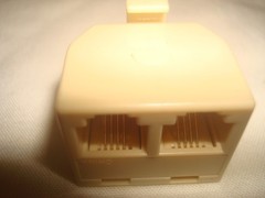 25 TELEPHONE SPLITTER 4 CONDUCTOR YES 25 ONE MONEY