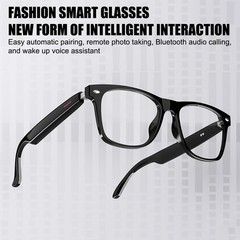 New Touch Smart Camera Glasses With Mic 4K HD Waterproof Bluetooth 5.0 USB Photo