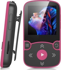 64GB MP3 Player with Clip, Bluetooth 5.3 Lossless Sound with FM Radio, Voice …