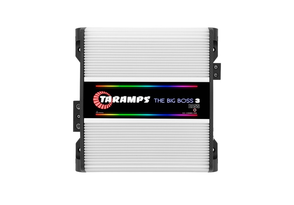 Taramps THE BIG BOSS 3 BASS 0,5 ~ 2 Ohms 3000 Watts Rms Exceptional Performance