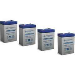 Power-Sonic 6V 4.5Ah PS-640, PS640F1, UB645 Replacement SLA Battery NEW!