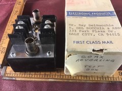 Home brew Coax Reversing Test Box